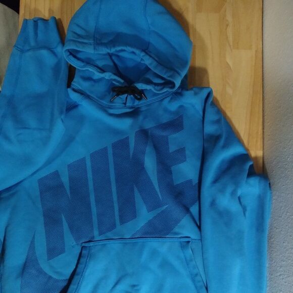 Nike Other - Vintage Nike Big Logo Spell Out Hoodie Sweatshirt
